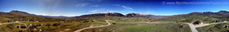 Ogden Valley Spring Panorama 1